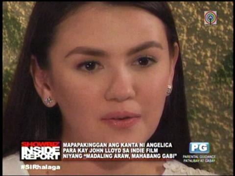 Angelica writes love song for John Lloyd