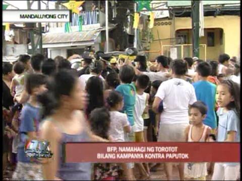 BFP distributes horns for New Year’s Eve