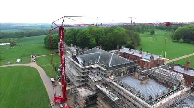 Wentworth Woodhouse drone footage