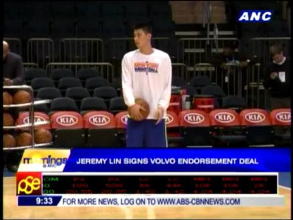 Lin becomes new Volvo endorser