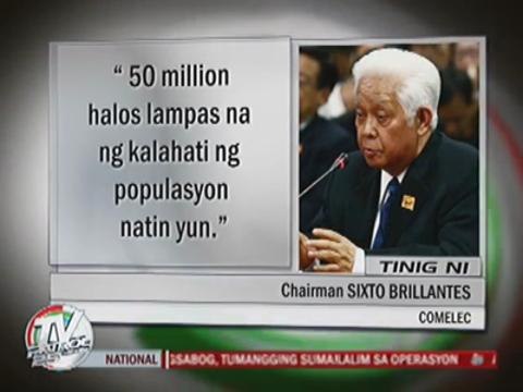 Nearly 50 million register for elections