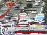 Heavy traffic along SLEX, NLEX as motorists return