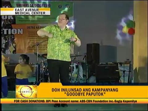 DOH launches 'Goodbye Paputok'