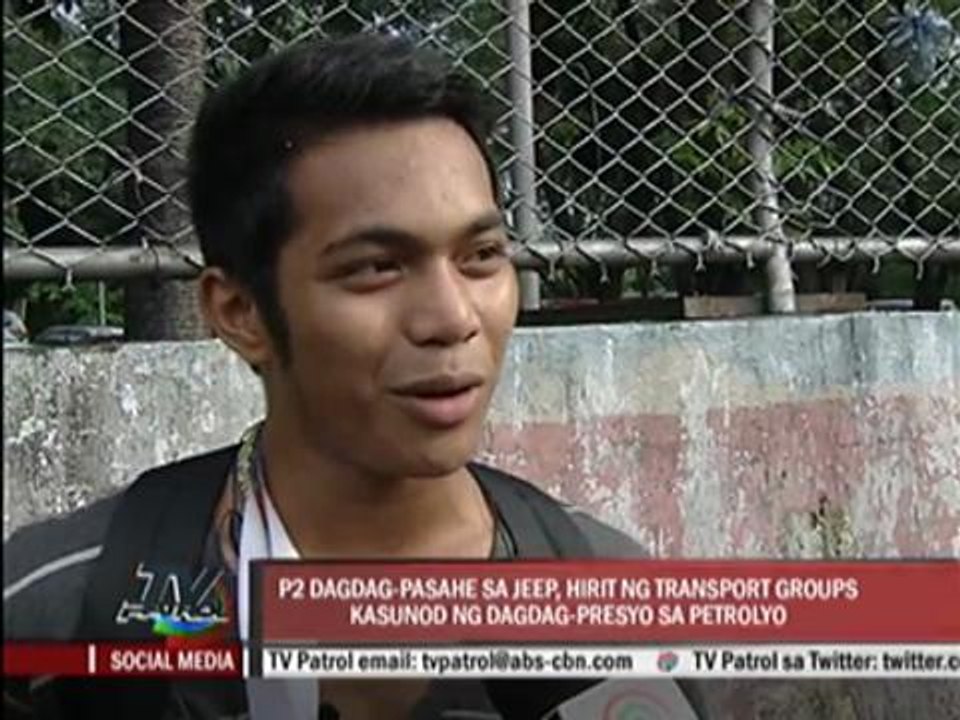 Transport groups want P2 jeep fare hike