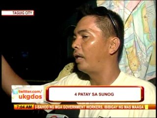 4 killed in Taguig fire