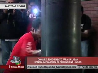 Donaire gears up for bout vs Vasquez