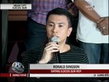 Ronald Singson apologizes to his dad