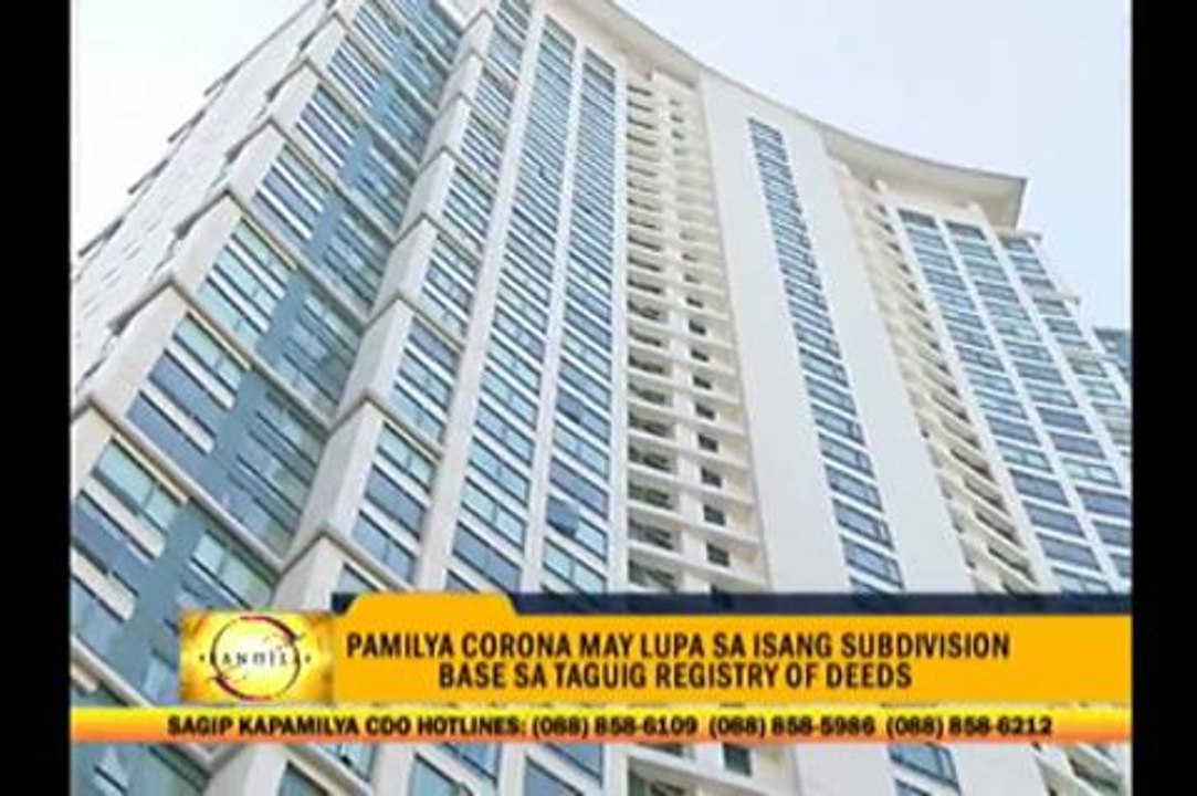 Corona denies owning 40 real estate properties