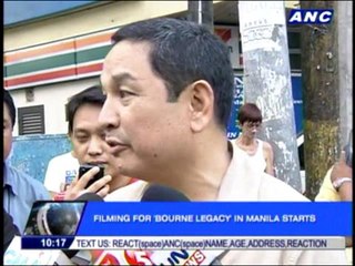 Rachel Weisz in 'Bourne' chase scene in Manila