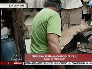 Chaos erupts in San Juan demolition