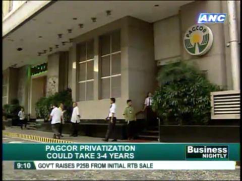 PAGCOR privatization could take up to 4 years