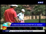 14-year-old golfer qualifies for US Masters