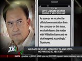 Willie willing to wage legal war vs ABS-CBN