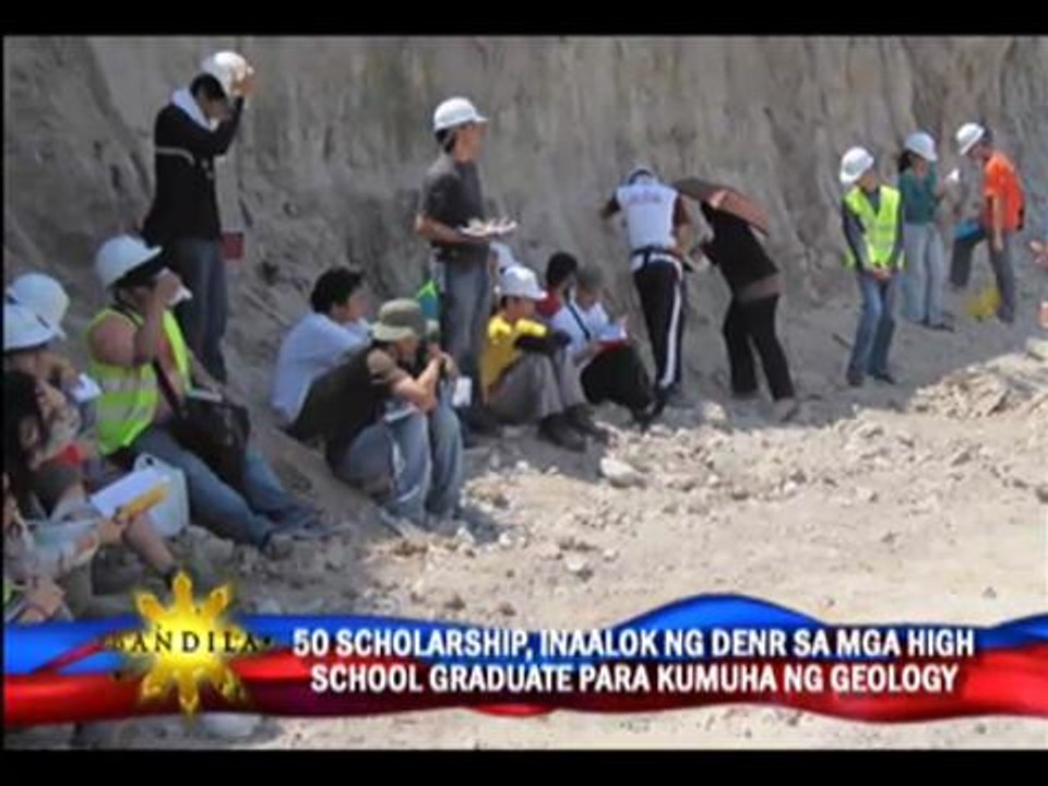 Scholarships for future geologists available – for a price