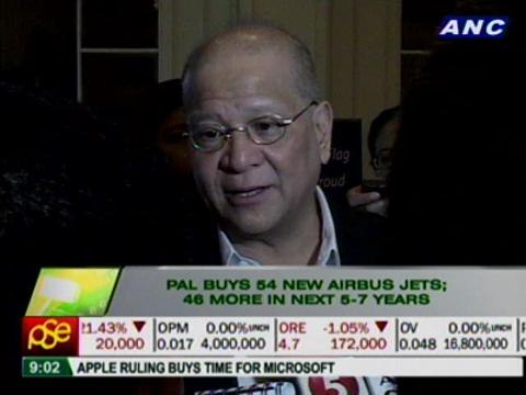 PAL buys 54 new Airbus jets