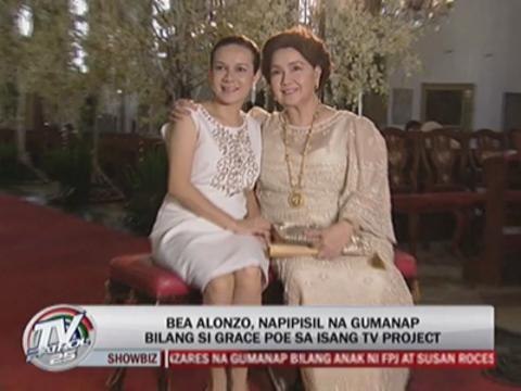 Grace Poe eyes Bea to portray her in life story