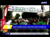 8,000 runners race in Bolivia's high-altitude 10K