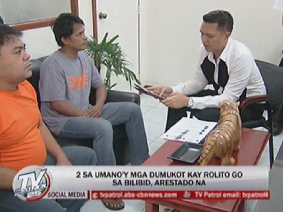 Suspects in Rolito Go abduction arrested