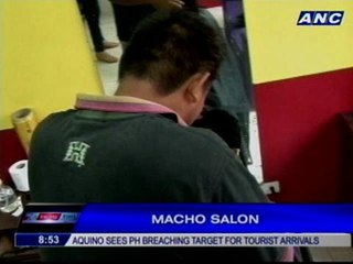 Unconventional 'macho salon' stands out in Laoag City