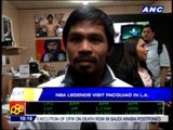 Pacquiao films TNT segment with Barkley, Miller