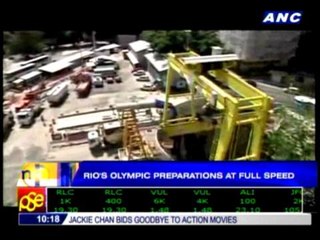 Rio's Olympic preparations at full speed