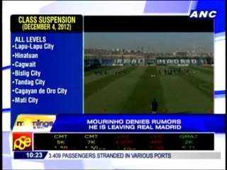 Mourinho denies rumors he is leaving Real