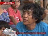 New Bataan evacuation sites running low on food, water