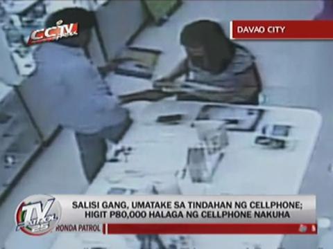 ‘Salisi gang’ run off with P80K worth of phones
