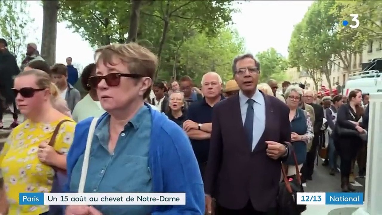 15 août : une procession de l'Assomption un peu particulière à Notre-Dame
