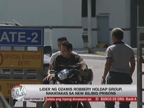 Ozamis robbery group leader escapes prison
