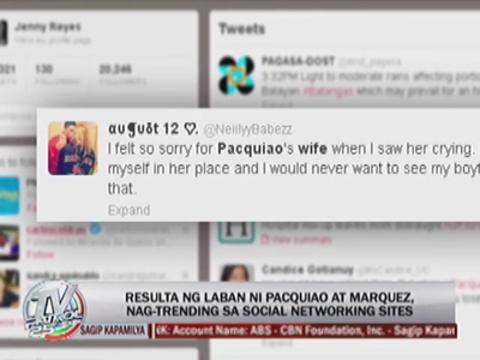 Netizens abuzz about Pacquiao’s match