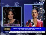 Miss Universe 2012 question and answer portion