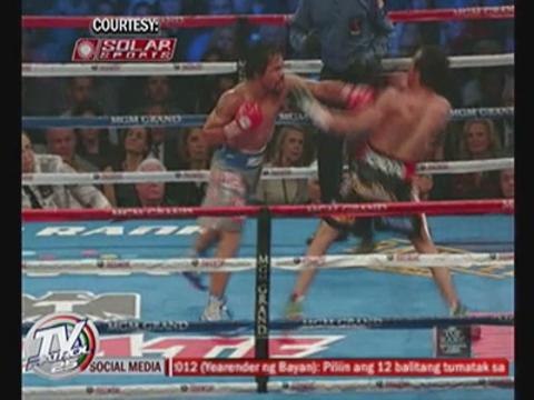 Pacquiao gracefully accepts defeat