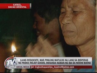 Cateel folk spend Christmas without electricity