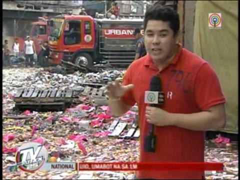 Fire hits Divisoria one day before Christmas