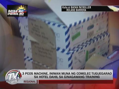 3 PCOS machines found in hotel room