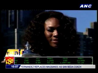 Download Video: Serena aims to be oldest No. 1 in women's tennis