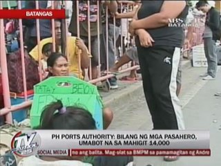 Télécharger la video: 14,000 passengers crowd Batangas port