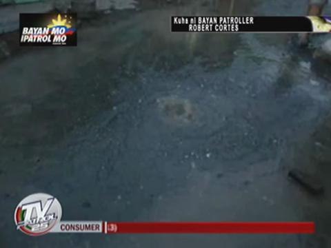 Busted pipe triggers 'flood' in Muntinlupa