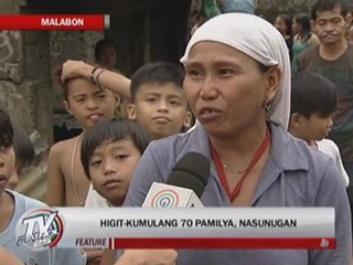 Man critical after braving Malabon fire for earnings