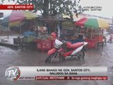 Parts of General Santos City submerged in floods