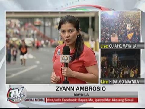 Over 400 devotees hurt in Nazarene procession