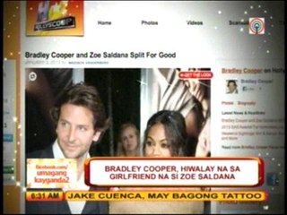 Bradley, Zoe call it quits: report