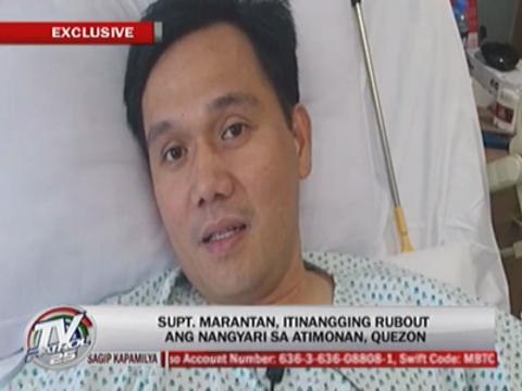 Marantan maintains Quezon incident not a rubout