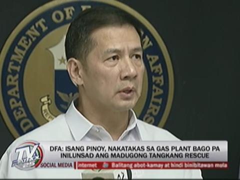 DFA still verifying report of OFWs hurt in Algeria