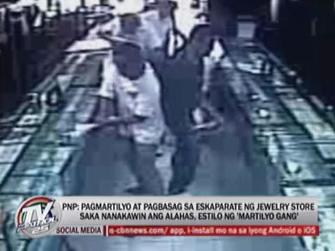 Modus of ‘Martilyo Gang’ caught on CCTV camera
