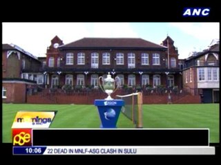 Murray warms up for Wimbledon