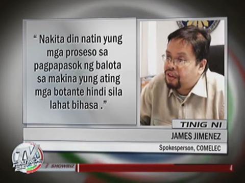 Comelec: Conducted mock polls successful