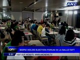 BMPM holds election forum in La Salle-Taft