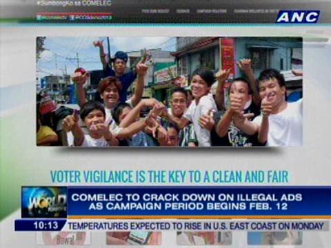 Comelec to crack down on campaign violations